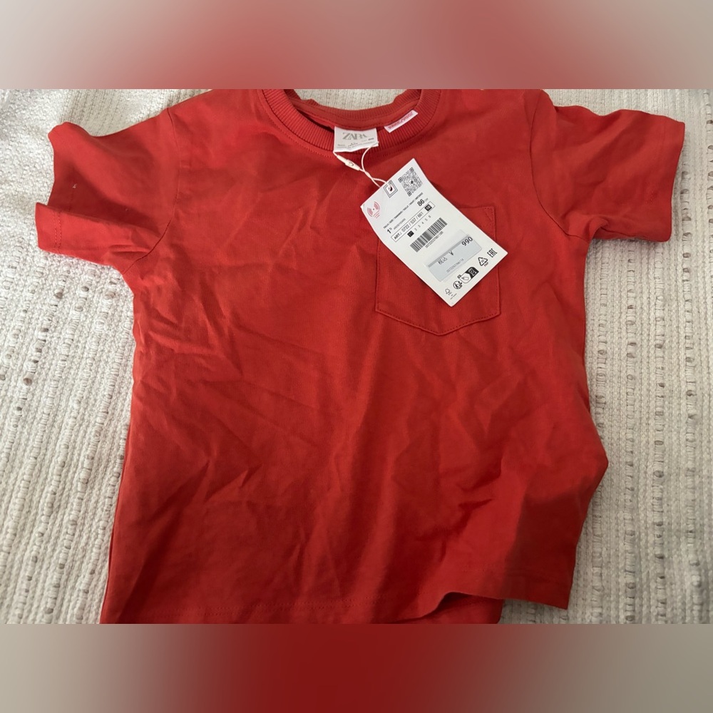 Zara new with tags red shirt